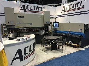 Accurl tók þátt í Chicago vél tól og Industrial Automation Sýningin árið 2016